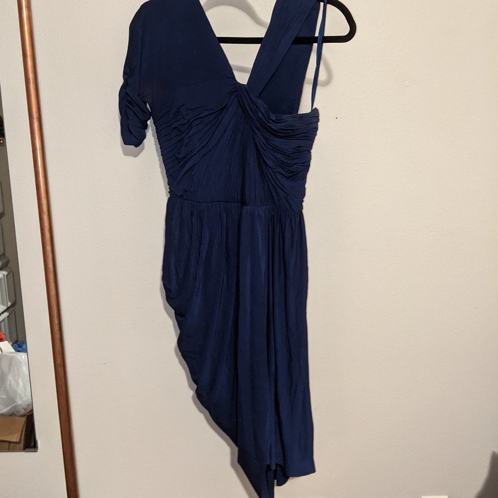 BCBGMaxAzaria Runched Dress